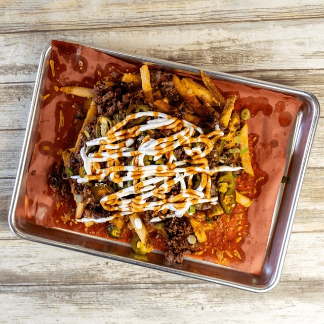 Loaded Fries- Pork.