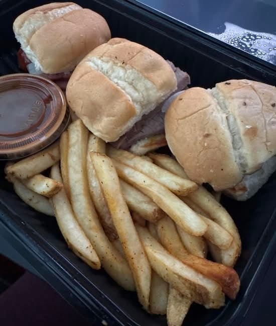 BBQ Sliders.
